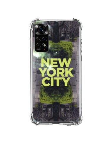 Coque Xiaomi Redmi Note 11 / 11S New York City Vert - Javier Martinez