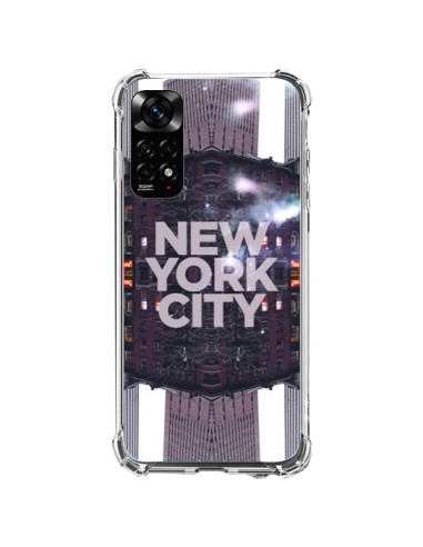 Coque Xiaomi Redmi Note 11 / 11S New York City Violet - Javier Martinez