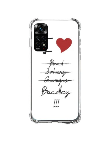 Xiaomi Redmi Note 11 / 11S Case I Love Bradley Heart Love - Julien Martinez