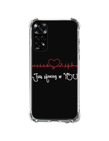 Coque Xiaomi Redmi Note 11 / 11S Just Thinking of You Coeur Love Amour - Julien Martinez