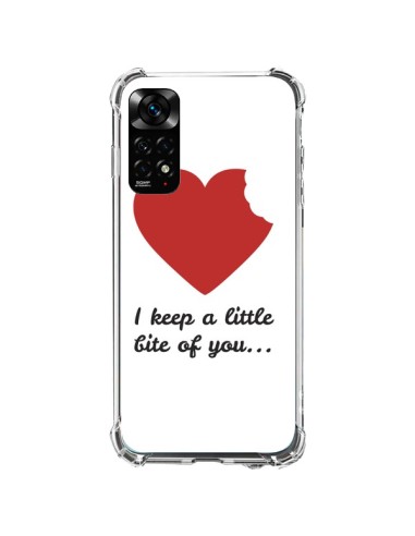 Coque Xiaomi Redmi Note 11 / 11S I Keep a little bite of you Coeur Love Amour - Julien Martinez