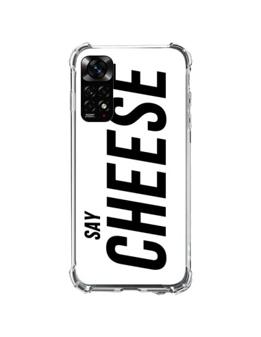 Xiaomi Redmi Note 11 / 11S Case Say Cheese Smile White - Jonathan Perez