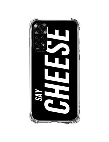 Coque Xiaomi Redmi Note 11 / 11S Say Cheese Smile Noir - Jonathan Perez