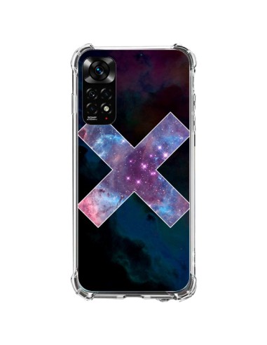 Coque Xiaomi Redmi Note 11 / 11S Nebula Cross Croix Galaxie - Jonathan Perez