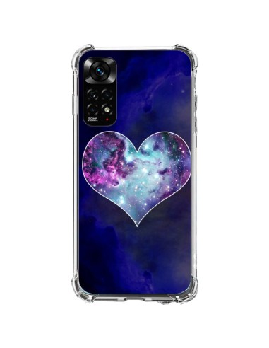 Coque Xiaomi Redmi Note 11 / 11S Nebula Heart Coeur Galaxie - Jonathan Perez