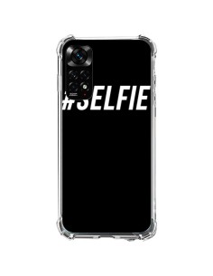 Coque Xiaomi Redmi Note 11 / 11S Hashtag Selfie Blanc Vertical - Jonathan Perez