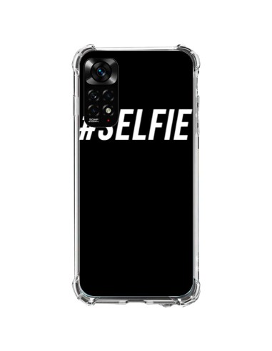 Coque Xiaomi Redmi Note 11 / 11S Hashtag Selfie Blanc Vertical - Jonathan Perez