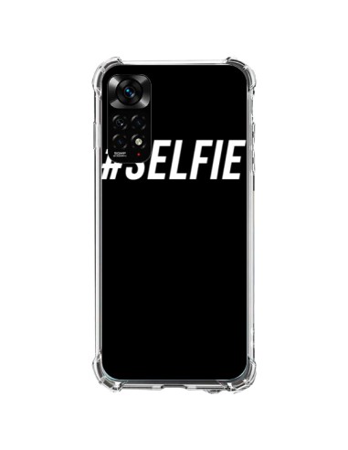 Cover Xiaomi Redmi Note 11 / 11S Hashtag Selfie Bianco Verticale - Jonathan Perez