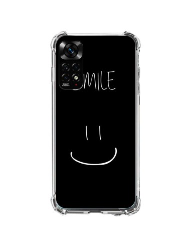 Coque Xiaomi Redmi Note 11 / 11S Smile Souriez Noir - Jonathan Perez