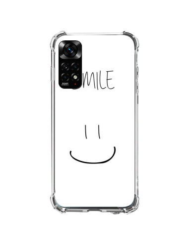 Coque Xiaomi Redmi Note 11 / 11S Smile Souriez en Blanc - Jonathan Perez