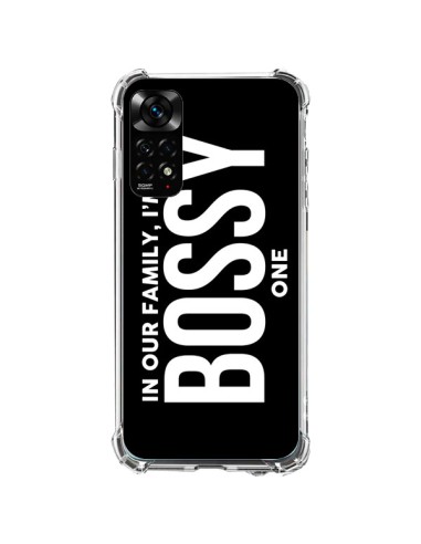 Coque Xiaomi Redmi Note 11 / 11S In our family i'm the Bossy one - Jonathan Perez