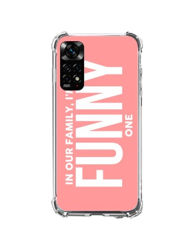 Coque Xiaomi Redmi Note 11 / 11S In our family i'm the Funny one - Jonathan Perez