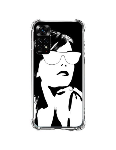 Xiaomi Redmi Note 11 / 11S Case Girl Eyesali White - Jonathan Perez