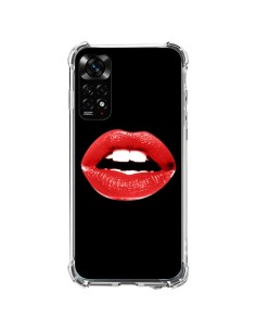Coque Xiaomi Redmi Note 11 / 11S Lèvres Rouges - Jonathan Perez