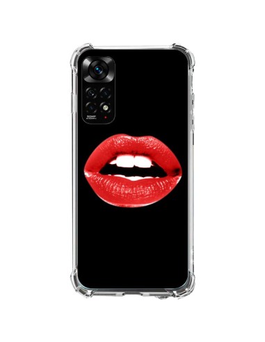 Coque Xiaomi Redmi Note 11 / 11S Lèvres Rouges - Jonathan Perez