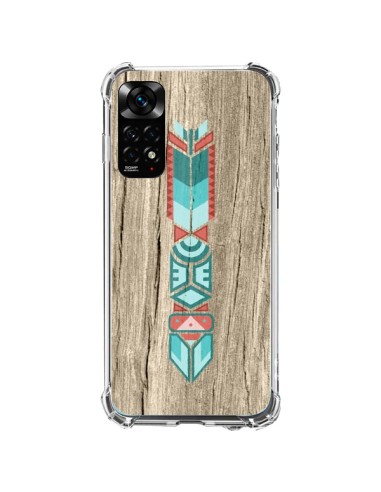 Coque Xiaomi Redmi Note 11 / 11S Totem Tribal Azteque Bois Wood - Jonathan Perez