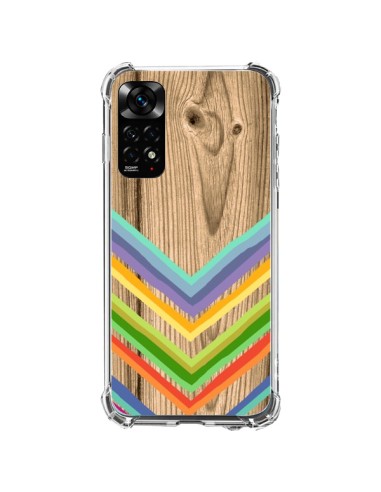 Coque Xiaomi Redmi Note 11 / 11S Tribal Azteque Bois Wood - Jonathan Perez