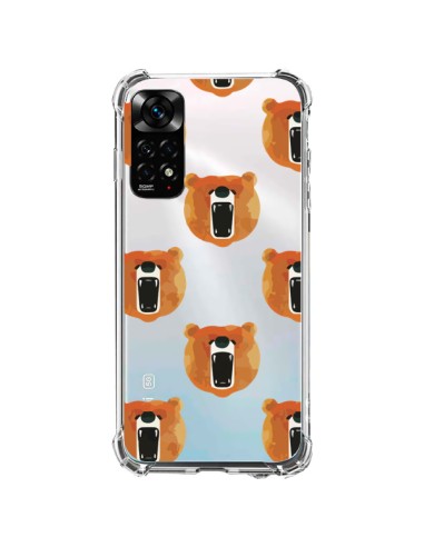 Cover Xiaomi Redmi Note 11 / 11S Orso Trasparente - Dricia Do