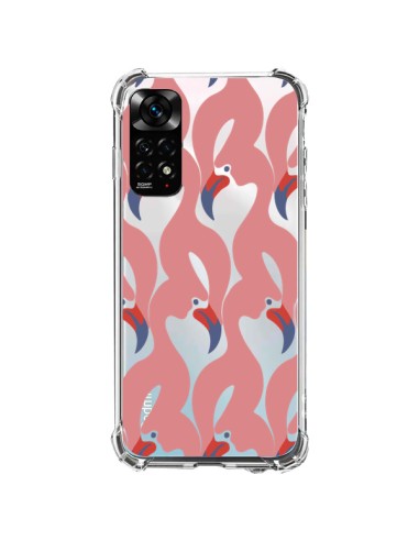 Xiaomi Redmi Note 11 / 11S Case Flamingo Pink Clear - Dricia Do