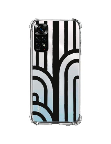 Xiaomi Redmi Note 11 / 11S Case Geometrico Black Clear - Dricia Do