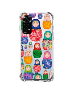 Coque Xiaomi Redmi Note 11 / 11S Matryoshka Dolls Poupées Russes Transparente - kateillustrate