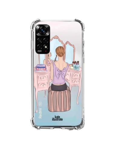 Coque Xiaomi Redmi Note 11 / 11S Vanity Coiffeuse Make Up Transparente - kateillustrate