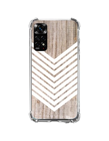 Xiaomi Redmi Note 11 / 11S Case Tribal Aztec Wood Wood Arrow White - Laetitia