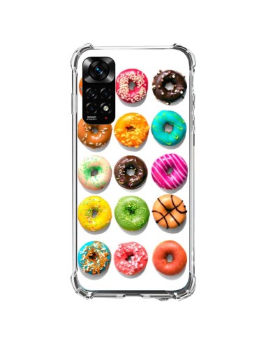 Coque Xiaomi Redmi Note 11 / 11S Donuts Multicolore Chocolat Vanille - Laetitia