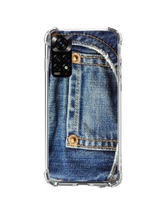 Coque Xiaomi Redmi Note 11 / 11S Jean Bleu Vintage - Laetitia