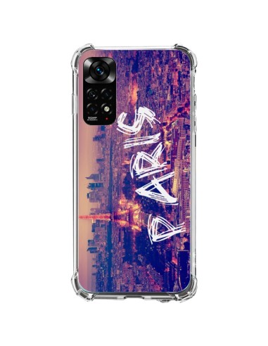 Cover Xiaomi Redmi Note 11 / 11S Paris Tour Eiffel Tower Nuit - Laetitia