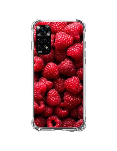 Coque Xiaomi Redmi Note 11 / 11S Framboise Raspberry Fruit - Laetitia
