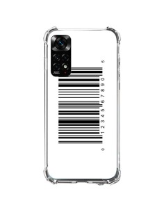 Coque Xiaomi Redmi Note 11 / 11S Code Barres Noir - Laetitia