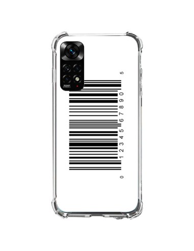 Xiaomi Redmi Note 11 / 11S Case Barcode Black - Laetitia