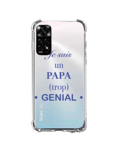 Xiaomi Redmi Note 11 / 11S Case I’m a Genius Dad Clear - Laetitia