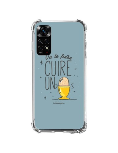 Coque Xiaomi Redmi Note 11 / 11S Va te faire cuir un oeuf gris - Leellouebrigitte