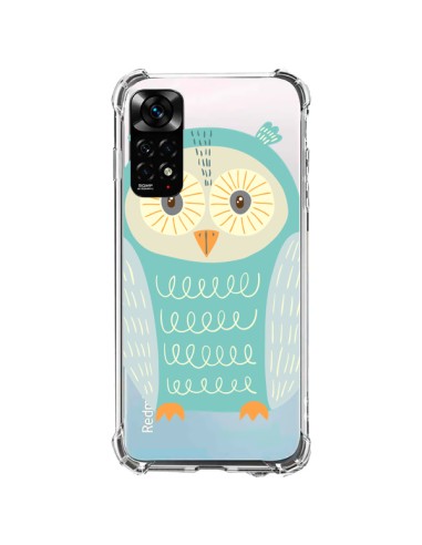 Coque Xiaomi Redmi Note 11 / 11S Hibou Owl Transparente - Petit Griffin