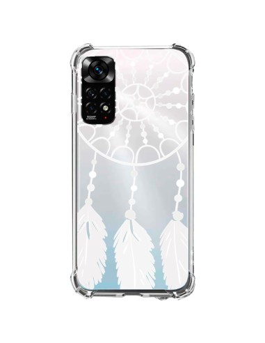 Coque Xiaomi Redmi Note 11 / 11S Attrape Rêves Blanc Dreamcatcher Transparente - Petit Griffin