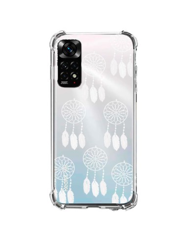 Coque Xiaomi Redmi Note 11 / 11S Attrape Rêves Blanc Dreamcatcher Mini Transparente - Petit Griffin