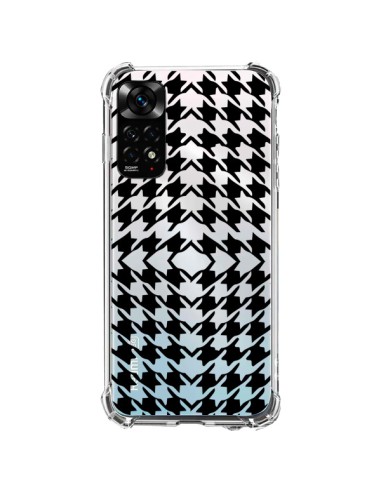 Coque Xiaomi Redmi Note 11 / 11S Vichy Carre Noir Transparente - Petit Griffin