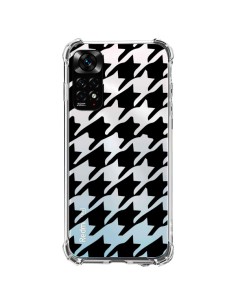 Xiaomi Redmi Note 11 / 11S Case Vichy Gros Carre Black Clear - Petit Griffin