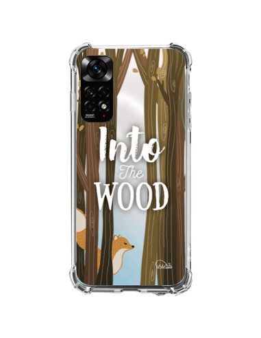 Coque Xiaomi Redmi Note 11 / 11S Into The Wild Renard Bois Transparente - Lolo Santo