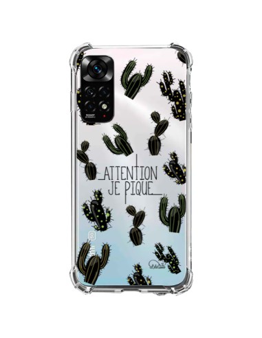 Cover Xiaomi Redmi Note 11 / 11S Cactus Je Pique Trasparente - Lolo Santo