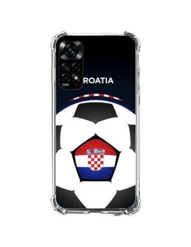 Coque Xiaomi Redmi Note 11 / 11S Croatie Ballon Football - Madotta