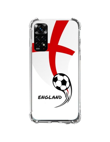 Coque Xiaomi Redmi Note 11 / 11S Equipe Angleterre England Football - Madotta