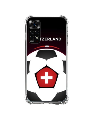 Coque Xiaomi Redmi Note 11 / 11S Suisse Ballon Football - Madotta