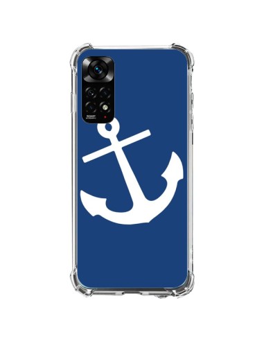 Coque Xiaomi Redmi Note 11 / 11S Ancre Navire Navy Blue Anchor - Mary Nesrala