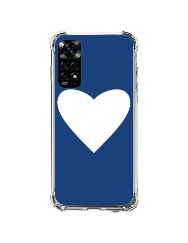 Coque Xiaomi Redmi Note 11 / 11S Coeur Navy Blue Heart - Mary Nesrala