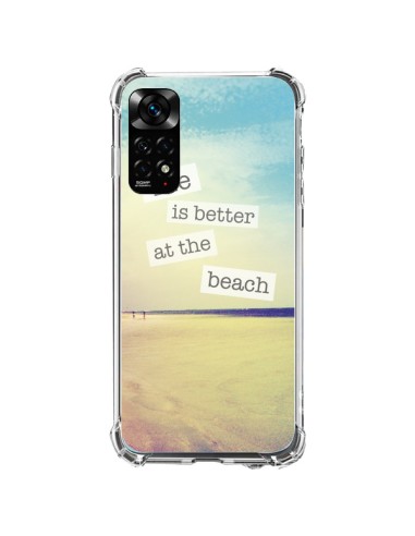 Cover Xiaomi Redmi Note 11 / 11S Life is better at the beach Ete Summer Plage - Mary Nesrala