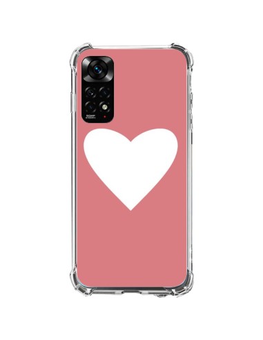 Coque Xiaomi Redmi Note 11 / 11S Coeur Corail - Mary Nesrala