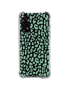 Cover Xiaomi Redmi Note 11 / 11S Leopardo Verde Menta - Mary Nesrala